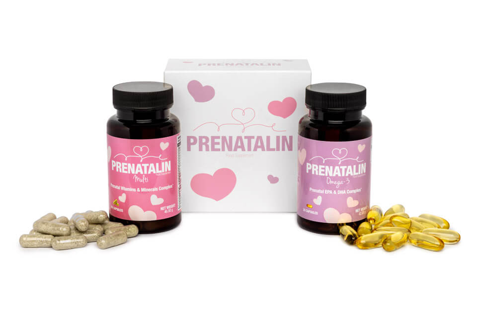 Prenatalin - 2 vitamines pour la santé prénatale