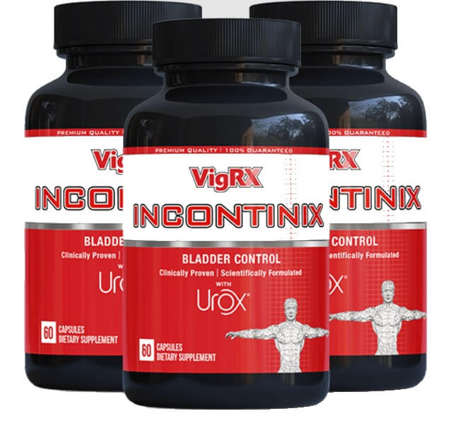 VigRX® Incontinix - Complément pour soulager l'incontinence urinaire